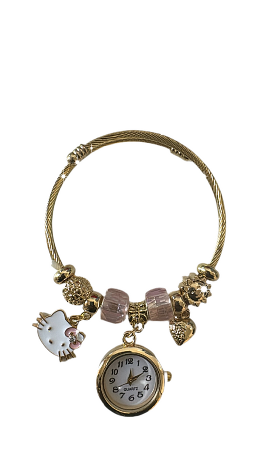 Pulsera con dije de Minnie Mouse