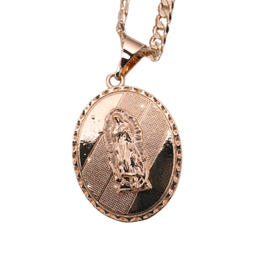 OVAL MARY PENDANT