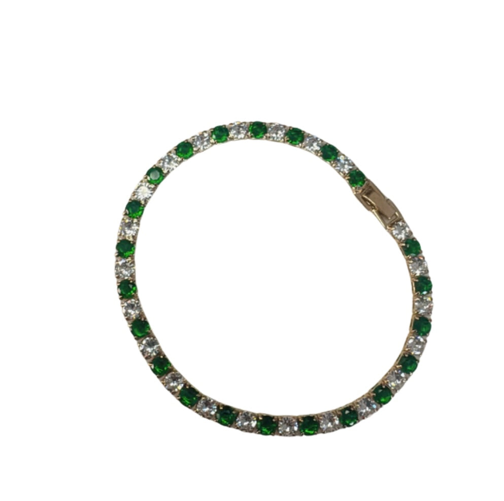 EMERALD ANKLET