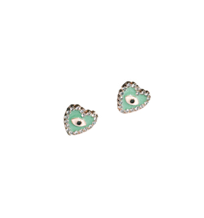 HEART EYE STUDS