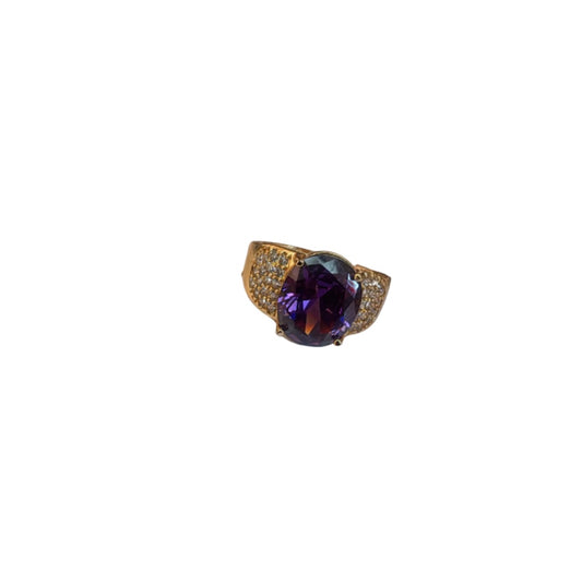 PURPLE RAIN RING